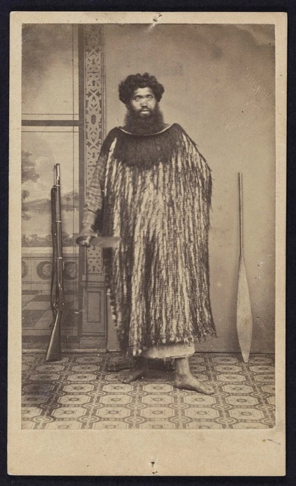 Photographer unknown: Portrait of Tautahi