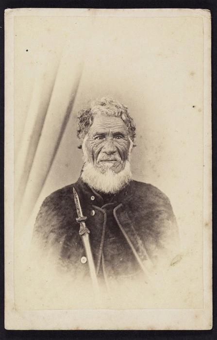 Photographer unknown :Portrait of Eruera Maihi Patuone