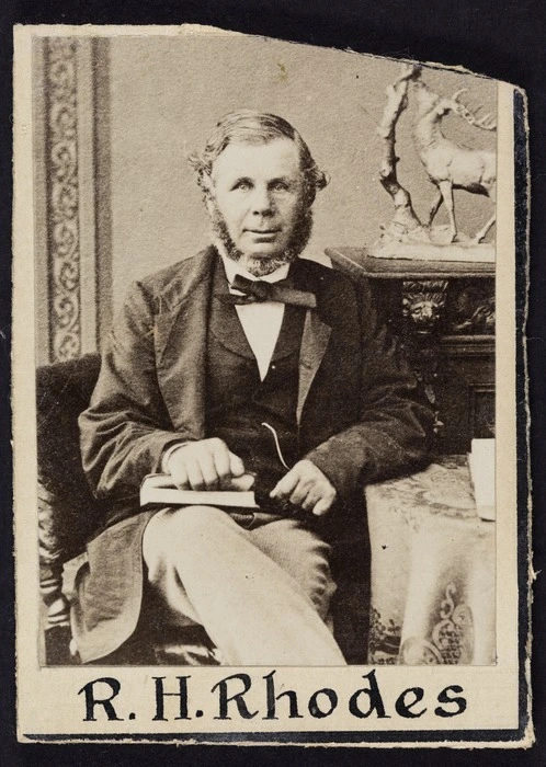 Photographer unknown :Portrait of Robert Heaton Rhodes