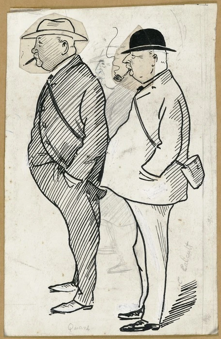 Low, David Alexander Cecil, 1891-1963 :Quane [and] G. Calcutt [ca 1910]