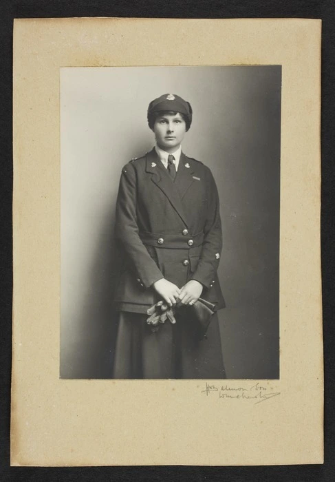 Portrait of Agnes Isobel Pearce (later Stout)