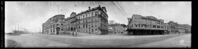 Customs Street East, Auckland, 1924