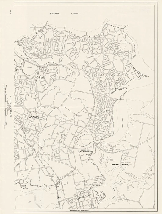 City of Auckland and environs