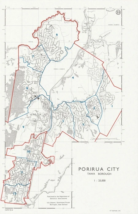 Porirua city : Tawa Borough.