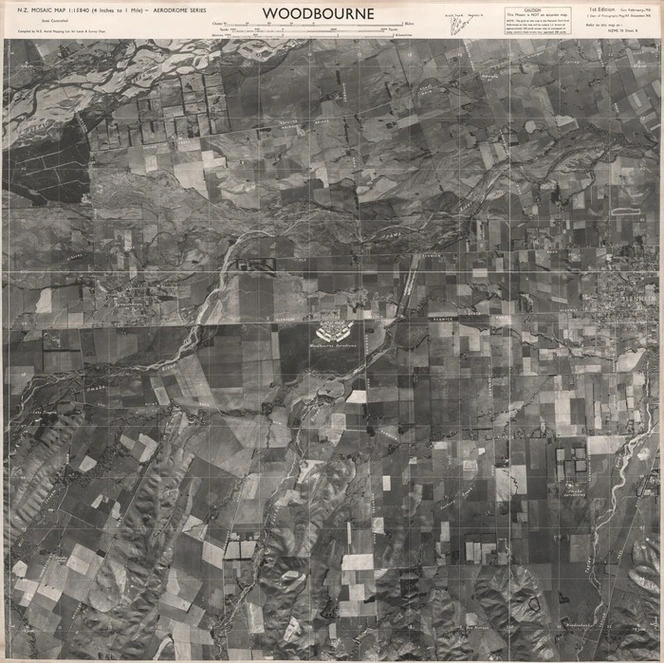 Woodbourne / compiled by N.Z. Aerial Mapping Ltd. for Lands & Survey Dept.