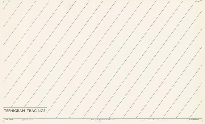 Tephigram tracings / drawn by the Department of Lands & Survey.