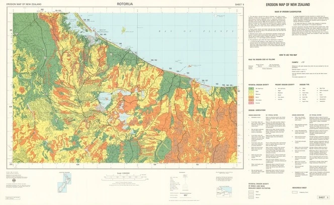 Rotorua / prepared by the Cartographic Branch, Department of Lands and Survey and published by the Water and Soil Division of the Ministry of Works and Development for the National Water and Soil Conservation Organisation, New Zealand ; compiled by K.W. Steel from fieldwork by P.M. Blaschke, A.M. Campbell, M.R. Jessen, M.J. Page, K.W. Steel, P.R. Stephens, C.J. Strachan (Waikato Valley Authority), J.C. Van Amerongen and S.D. Walsh.