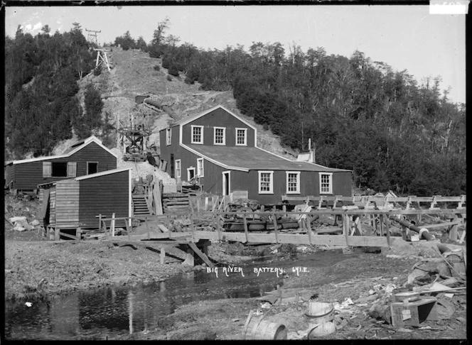 View of the Big River Battery, Inangahua Co.