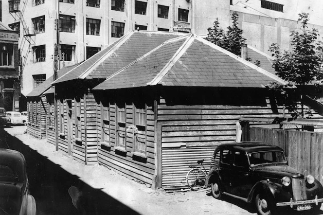 Former premises of Bethune & Hunter, Bond Street, Wellington