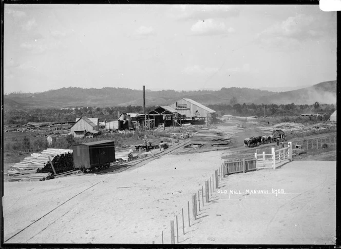 The Pukuweka Sawmill at Manunui