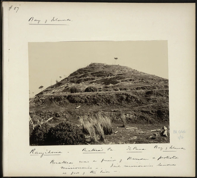 Pa of Ruatara at Rangihoua, Bay of Islands