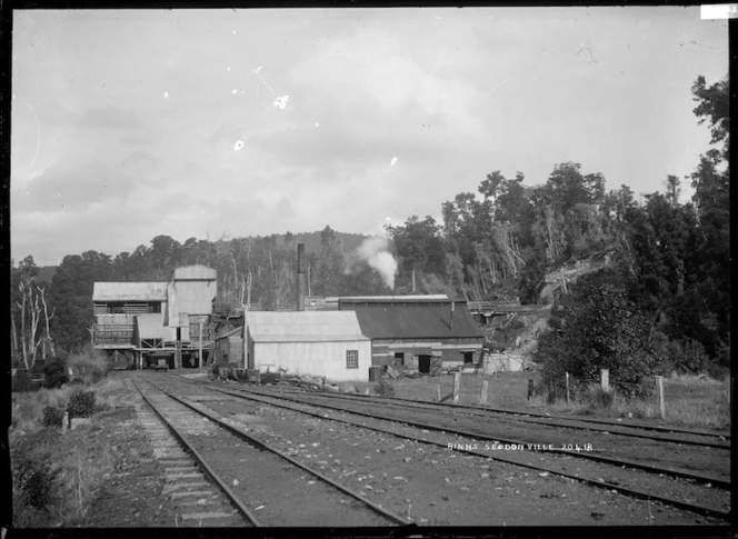 Coal processing buildings at Seddonville, West Coast