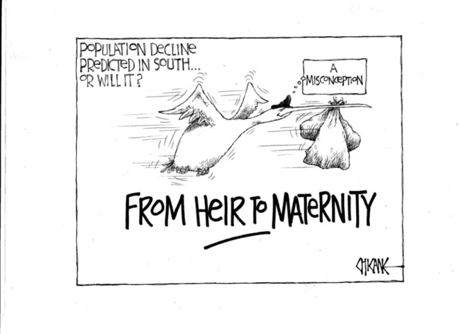 From heir to maternity. 1 December 2010