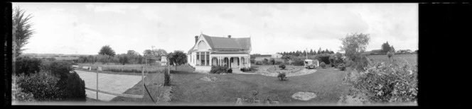 Rural villa with tennis court, in the Temuka area