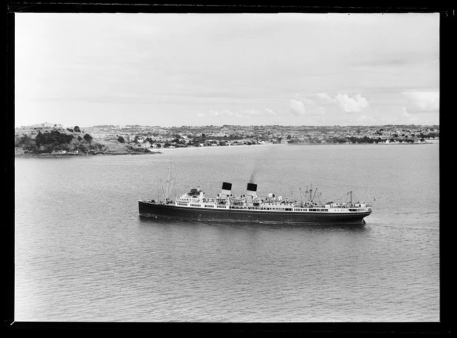 Union Steam Ship Monowai, Auckland