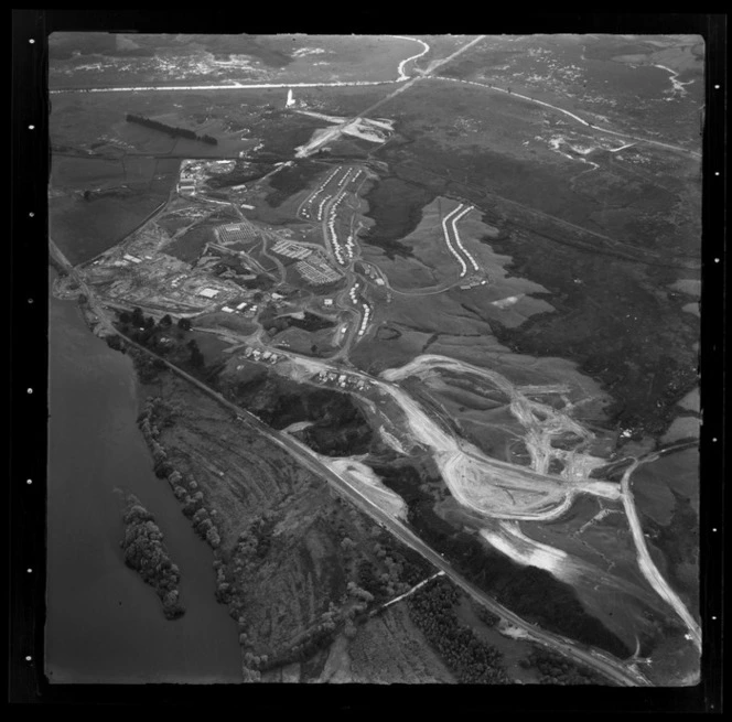 Meremere Power Station, Waikato River, Franklin District, Auckland Region