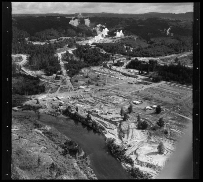 Wairakei Geothermal Power Station, Taupo District, Waikato