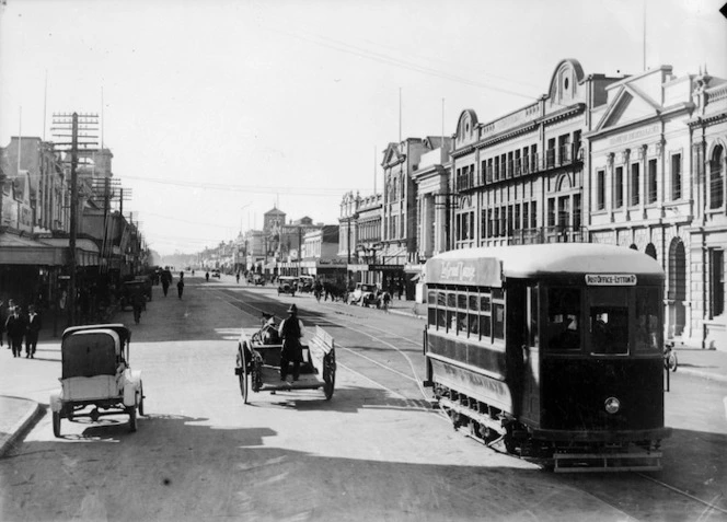 View of Gladstone Road, Gisborne