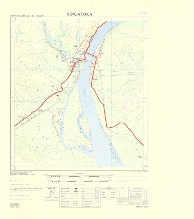 Singatoka / produced by the Director of Military Survey, New Zealand, on behalf of D. Survey, Ministry of Defence, United Kingdom.