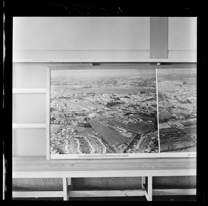 Mount Roskill, Auckland, photograph used in the Changing Auckland Exhibition