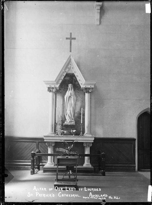 Altar of Our Lady of Lourdes, St Patrick's Cathedral, Auckland