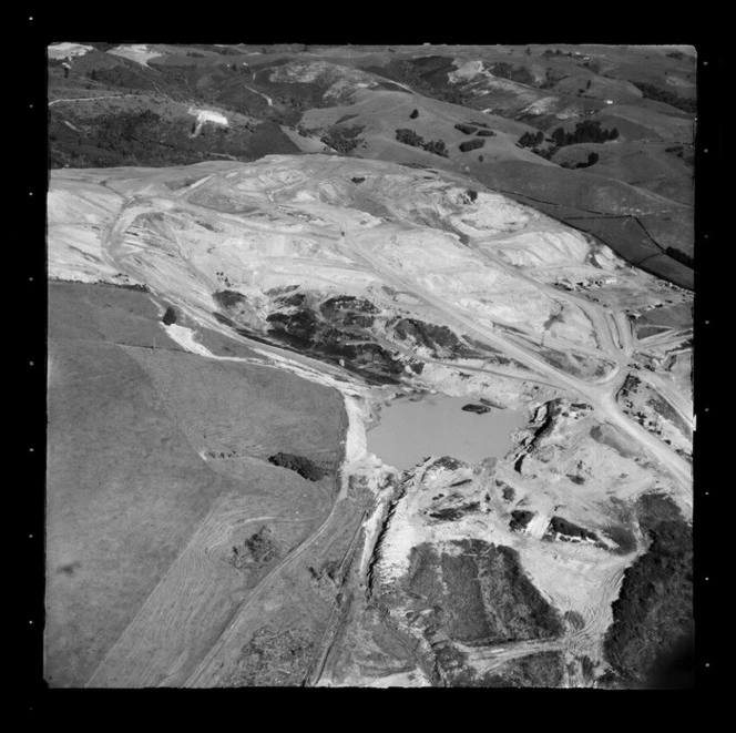 Coal area, Huntly, Waikato Region