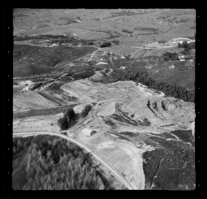 Coal area, Huntly, Franklin District, Waikato Region