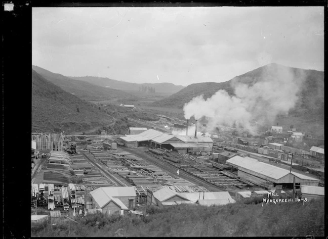 Mangapehi Sawmill, Ellis & Burnand Ltd