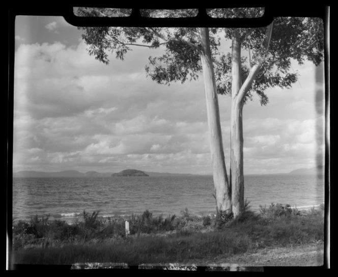 Lake Taupo taken from Waitetoko, Taupo District, Waikato Region