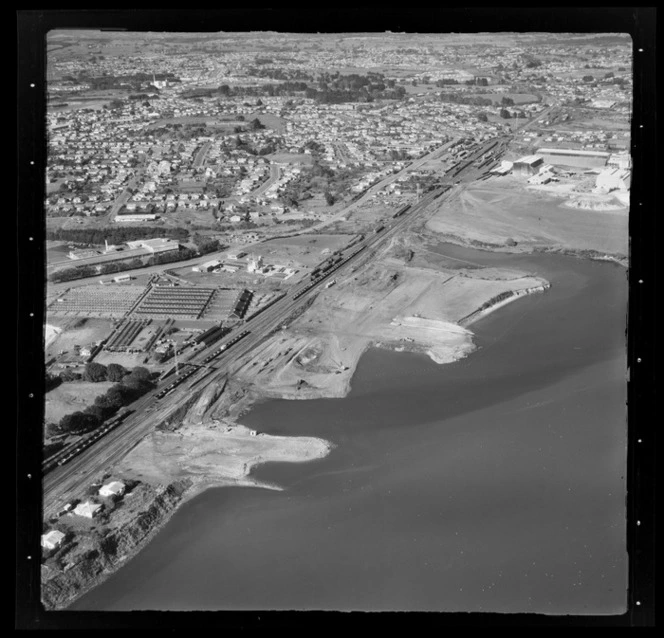 Westfield Marshalling Yards and Manukau Harbour, Auckland Region