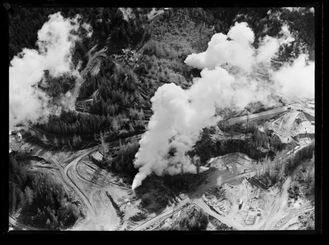 Wairakei Geothermal Power Station, Taupo District, Waikato