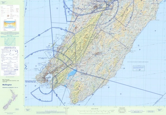 Wellington : New Zealand joint operations graphic (air), 1:250 000.