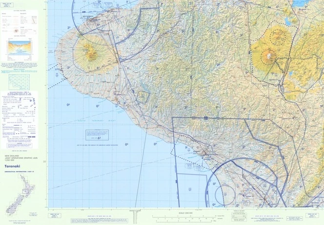 Taranaki : New Zealand joint operations graphic (air), 1:250 000.