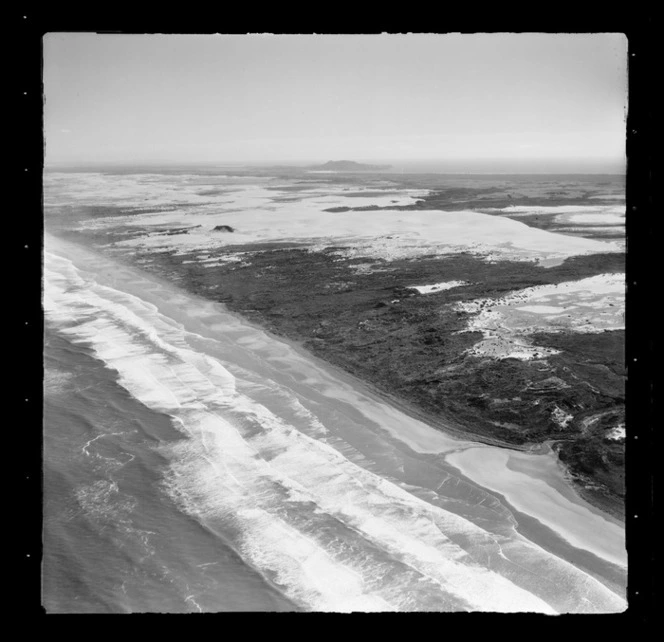 Ninety Mile Beach towards Houhora Harbour, Far North District, Northland Region