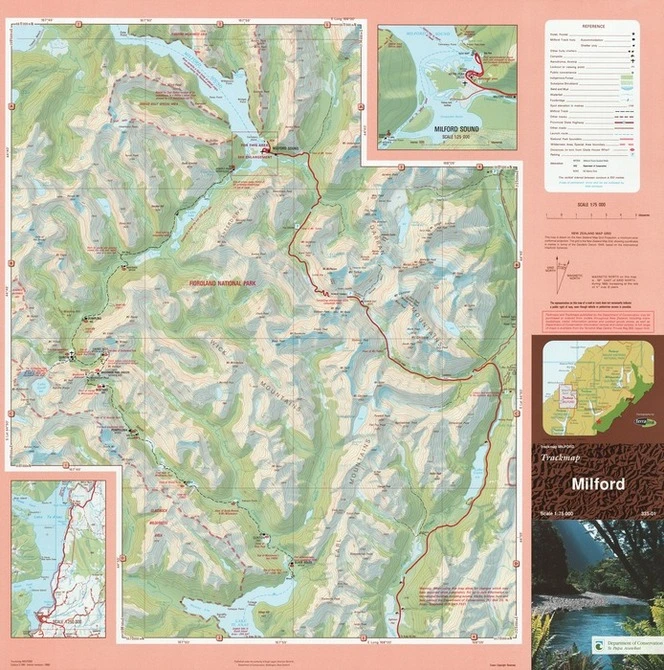 Milford  / cartography by Terralink.