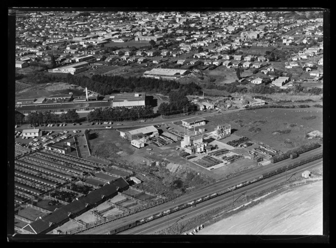 Polymers New Zealand Limited factory and Westfield Freezing Works, Otahuhu, Auckland