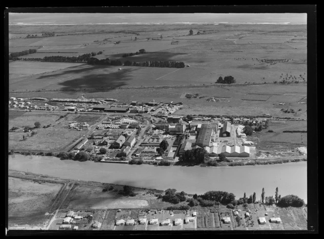 Whakatane board mills, Whakatane District, Bay of Plenty Region