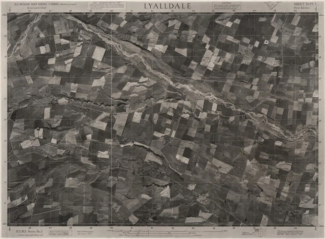 Lyalldale / this mosaic compiled by N.Z. Aerial Mapping Ltd. for Lands and Survey Dept. N.Z.