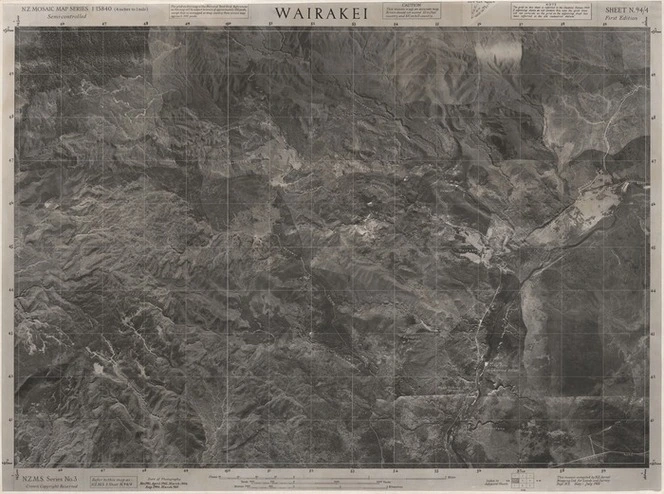 Wairakei / this mosaic compiled by N.Z. Aerial Mapping Ltd. for Lands and Survey Dept., N.Z.