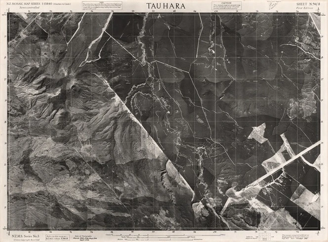 Tauhara / this mosaic compiled by N.Z. Aerial Mapping Ltd. for Lands and Survey Dept., N.Z.