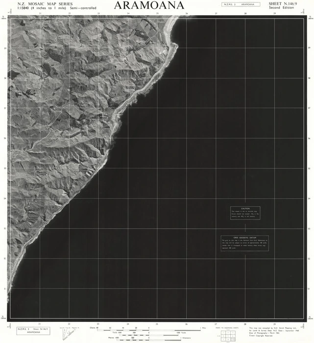 Aramoana / this map was compiled by N.Z. Aerial Mapping Ltd. for Lands & Survey Dept., N.Z.