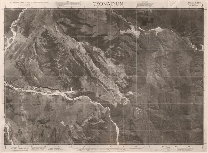 Cronadun / this mosaic compiled by N.Z. Aerial Mapping Ltd. for Lands and Survey Dept., N.Z.