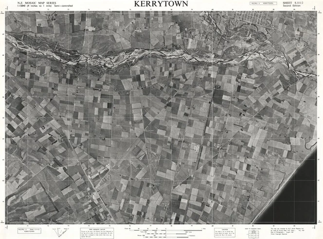 Kerrytown / this map was compiled by N.Z. Aerial Mapping Ltd. for Lands and Survey Dept., N.Z.