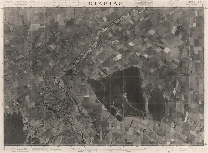 Otautau / this mosaic compiled by N.Z. Aerial Mapping Ltd. for Lands and Survey Dept., N.Z.