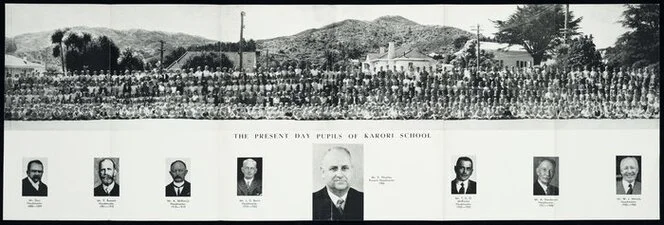 Karori Normal School (Wellington) :The present day pupils of Karori School [1956]