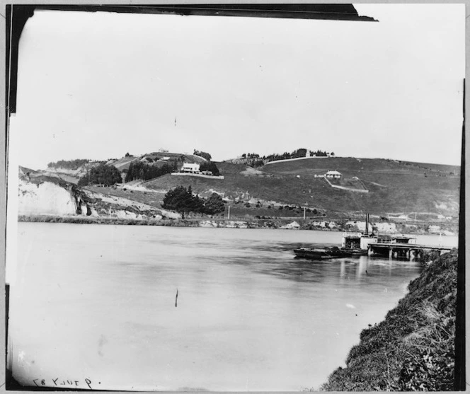 View of the Wanganui River and Durie Hill