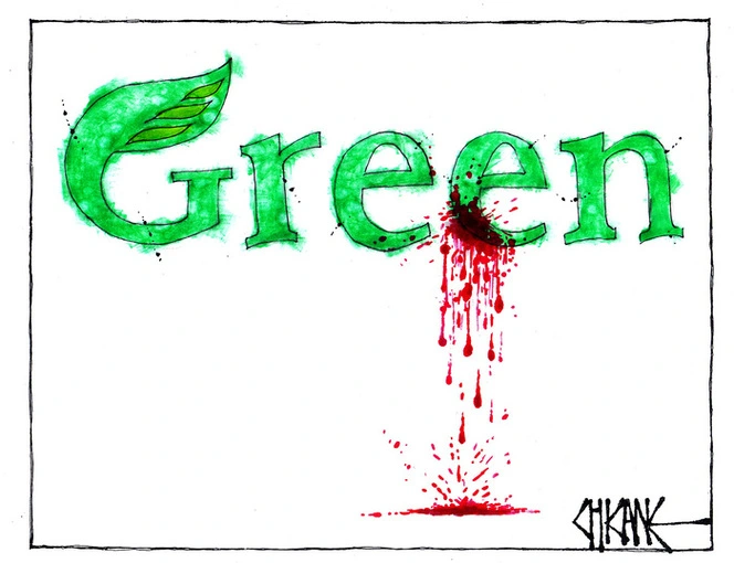 Bleeding green