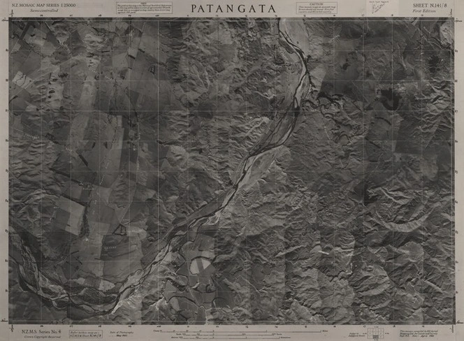 Patangata / this mosaic compiled by N.Z. Aerial Mapping Ltd. for Lands and Survey Dept., N.Z.