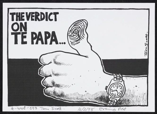 Scott, Thomas Joseph, 1947-: The verdict on Te Papa...