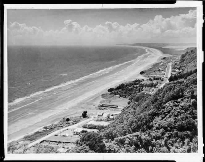 Ohope Beach - Photograph taken by William Hall Raine